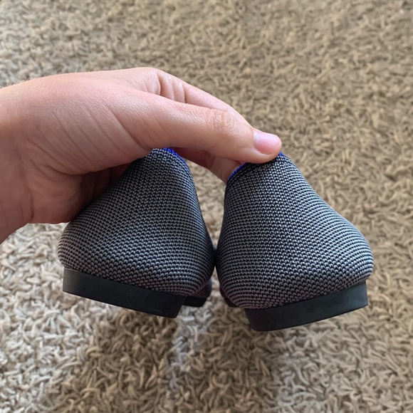 Rothy’s The Point Grey Heathered Pointed Toe Flats, size 8 - Picture 5 of 6